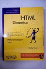 HTML dinámico / Shelley Powers
