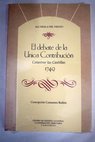 El debate de la nica contribucin catastrar las Castillas 1749 / Concepcin Camarero Bulln