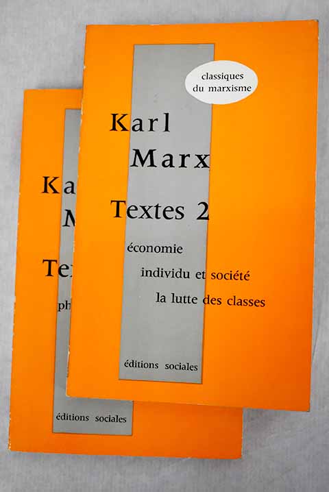 Textes / Karl Marx