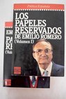 Los papeles reservados de Emilio Romero