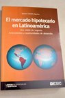 El mercado hipotecario en Latinoamrica una visin de negocio antecedentes y oportunidades de desarrollo / Ignacio Temio Aguirre