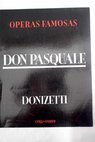 peras famosas Don Pasquale Donizetti