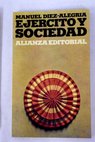 Ejrcito y sociedad / Manuel Dez Alegra Gutirrez