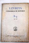 Cuadernos de historia Jernimo Zurita nmeros 8 9 aos 1955 1956