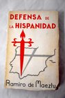 Defensa de la Hispanidad / Ramiro de Maeztu