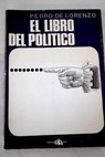 El libro poltico / Pedro de Lorenzo