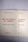 Mis recuerdos de librero de ciudades de amigos de libros / Inocencio Ruiz Lasala