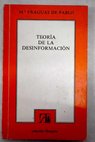 Teoría de la desinformación / María Fraguas de Pablo