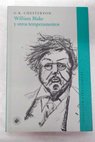 William Blake y otros temperamentos / G K Chesterton