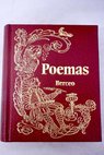 Poemas / Gonzalo de Berceo