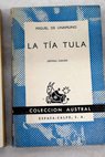 La tía Tula / Miguel de Unamuno