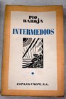 Intermedios / Po Baroja