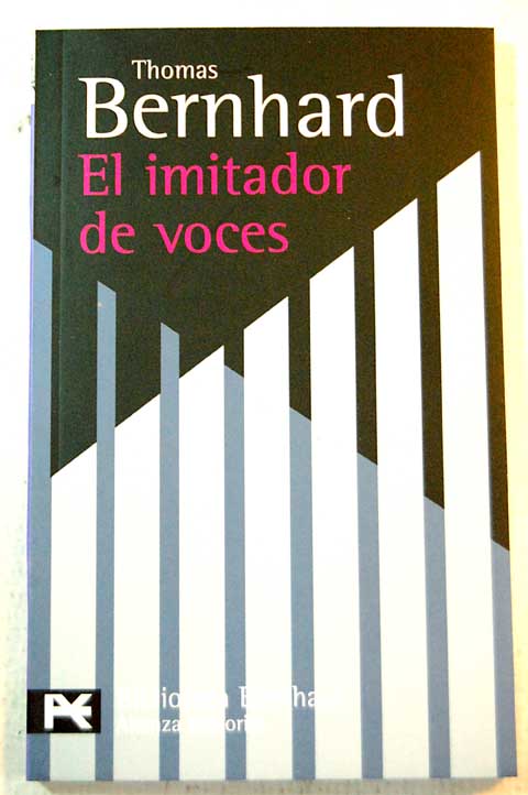 El imitador de voces / Thomas Bernhard