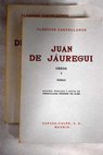 Obras / Juan de Juregui