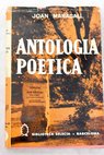 Antologia poetica / Joan Maragall