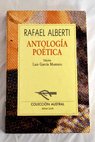 Antología poética / Rafael Alberti