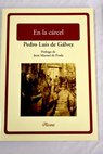 En la crcel / Pedro Luis de Glvez
