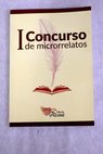 I Concurso de microrrelatos Librera Alcan