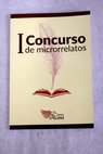 I Concurso de microrrelatos Librería Alcaná