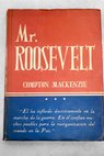Mr Roosevelt / Compton Mackenzie