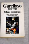 Obras completas / Garcilaso de la Vega