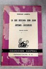 La que buscaba don Juan Artemis discursos / Enrique Larreta