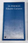 20 poemas / Eduardo Carranza