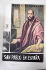 San Pablo en Espaa / Luis Aguirre Prado
