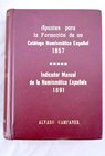 Apuntes para la formación de un catálogo numismatico español / Álvaro Campaner y Fuertes