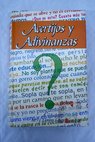 Acertijos y Adivinanzas / Grfer Jos Luis Fernndez Concha