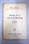 Balada de la crcel de Reading / Oscar Wilde