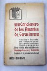 Cancionero de los Amantes de Teruel coleccin de 500 cantares escritos por los mejores poetas contemporneos