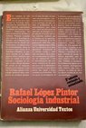 Sociologa industrial / Rafael Lpez Pintor