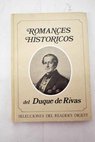 Romances histricos / Duque de Rivas