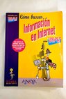 Cmo buscar informacin en Internet para torpes / Beatriz Parra Prez