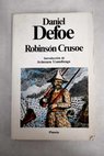 Las aventuras de Robinsn Crusoe / Daniel Defoe
