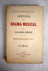 Historia del drama musical / Edouard Schur