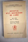 Journal d un bourgeois du Caire / Ibn Iys