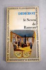 Le Neveu de Rameau / Denis Diderot