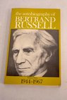 The autobiography of Bertrand Russell 1944 1967 volume III / Bertrand Russell