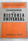 Compendio de historia universal / Ciriaco Prez Bustamante