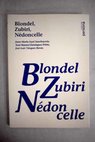Blondel Zubiri Nédoncelle / Juan María Isasi