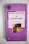 El conservador / Nadine Gordimer