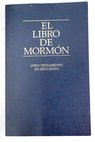 El libro de Mormón Otro Testamento de Jesucristo