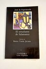 El estudiante de Salamanca / José de Espronceda