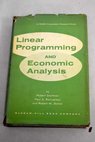 Linear programming and economic analysis / Robert Dorfman