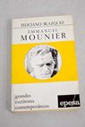 Emmanuel Mounier / Feliciano Blázquez