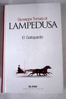 El gatopardo / Giuseppe Tomasi di Lampedusa
