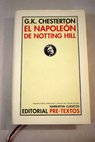 El Napolen de Notting Hill / G K Chesterton