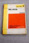 Relatos / Stendhal